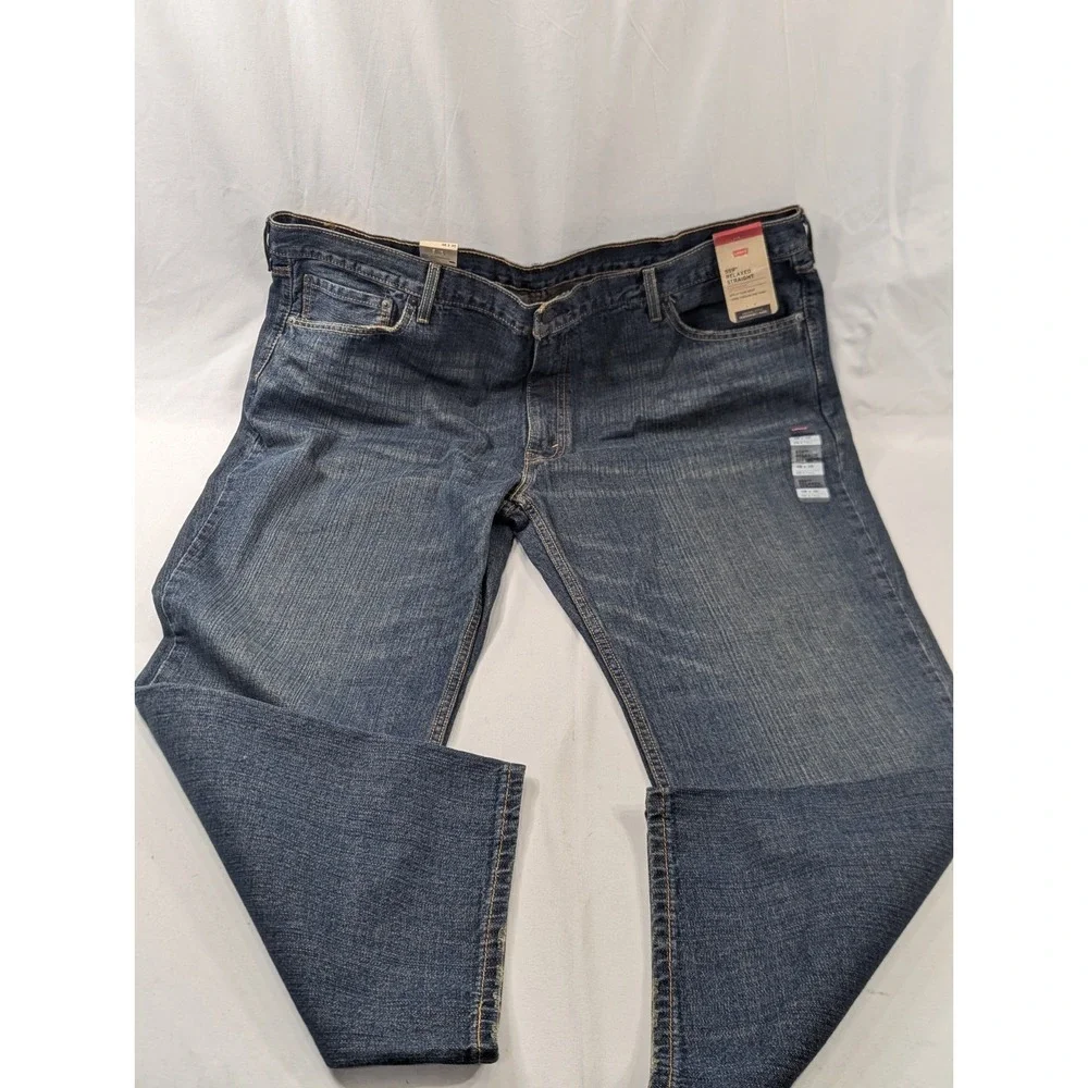 Levi's 559 Relaxed Straight Fit Jeans Blue Big & Tall 48x30 True‎ NWT RT$69.50